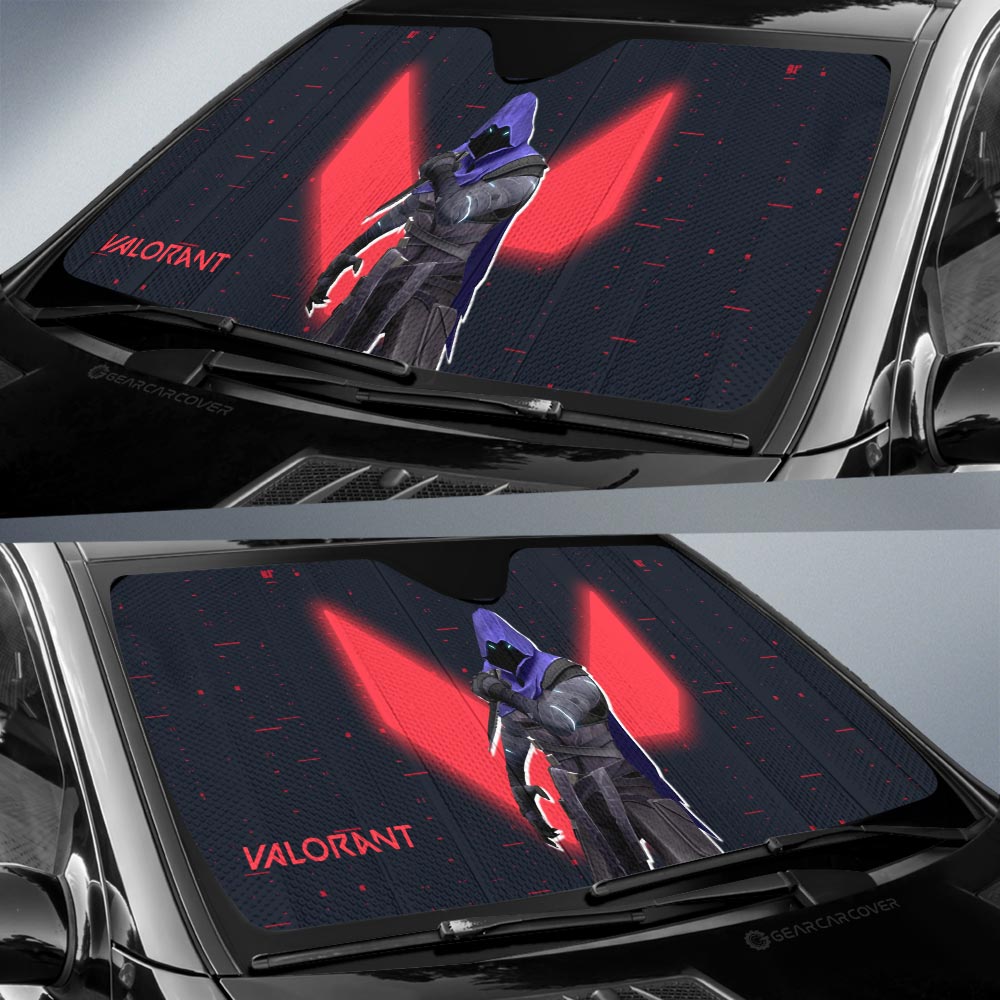 Omen Car Sunshade Custom Valorant Agent