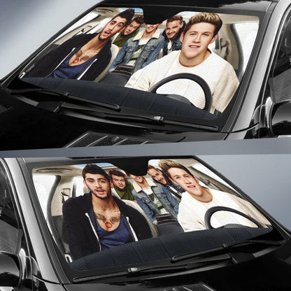 One Direction  Car Auto Sun Shades Windshield Accessories Decor Gift