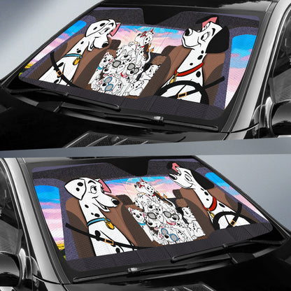 One Hundred and One Dalmatians Car Auto Sunshades