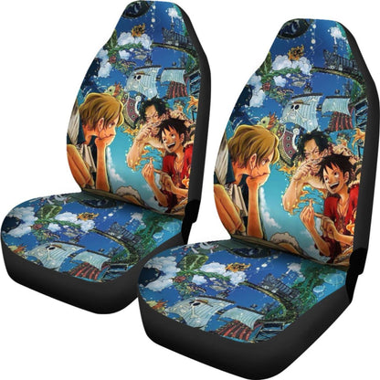 One Piece Friends Seat Covers Amazing Best Gift Ideas 2020 Universal Fit 090505