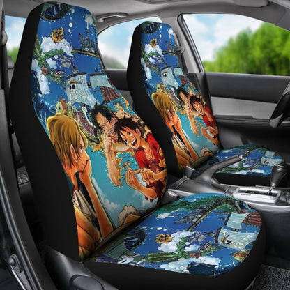 One Piece Friends Seat Covers Amazing Best Gift Ideas 2020 Universal Fit 090505
