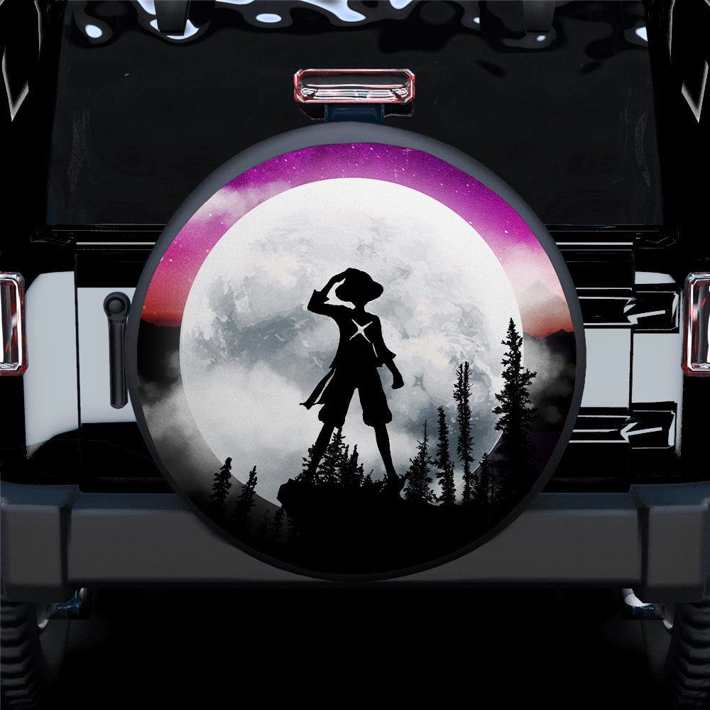 One Piece Moon Night Car Spare Tire Cover