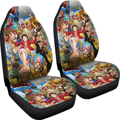 One Piece Poster Seat Covers 1 Amazing Best Gift Ideas 2020 Universal Fit 090505