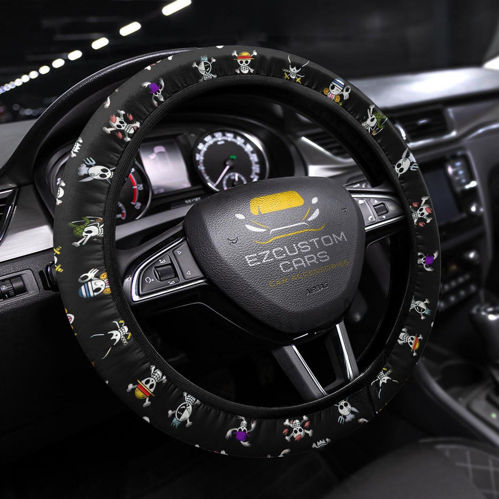 One Piece steering wheel cover