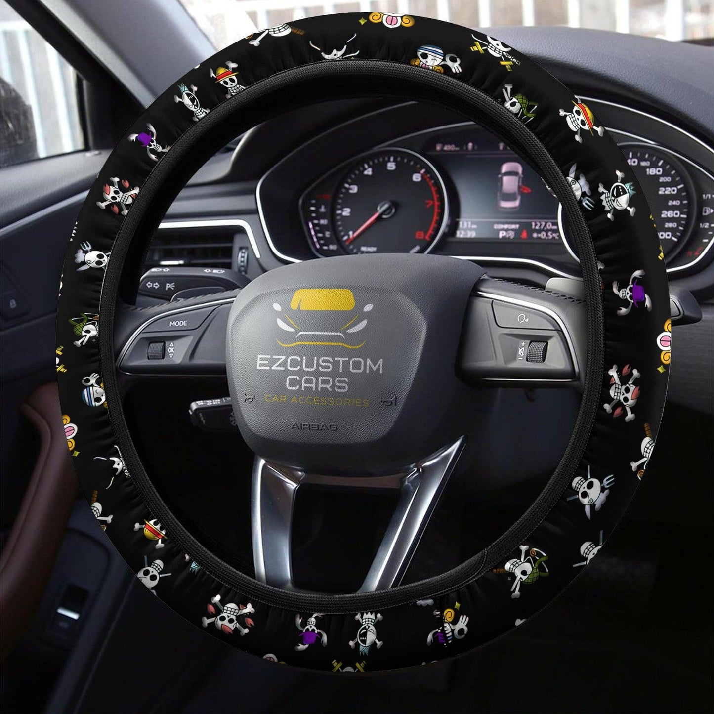 One Piece steering wheel cover