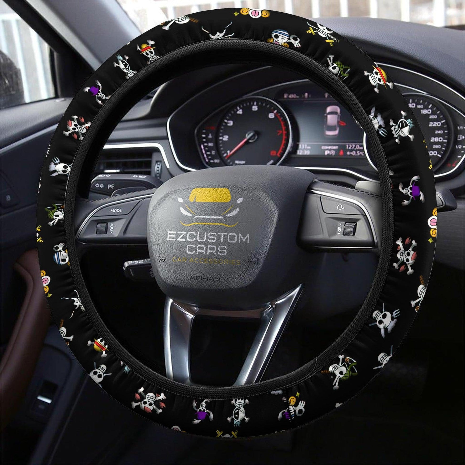 One Piece steering wheel cover