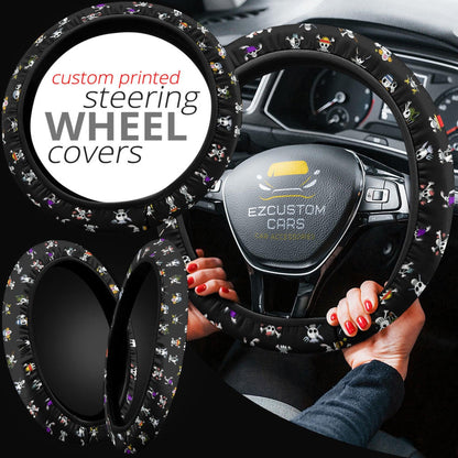 One Piece steering wheel cover