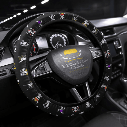 One Piece steering wheel cover