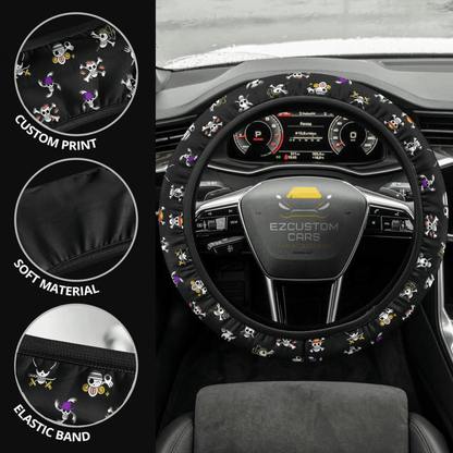 One Piece steering wheel cover