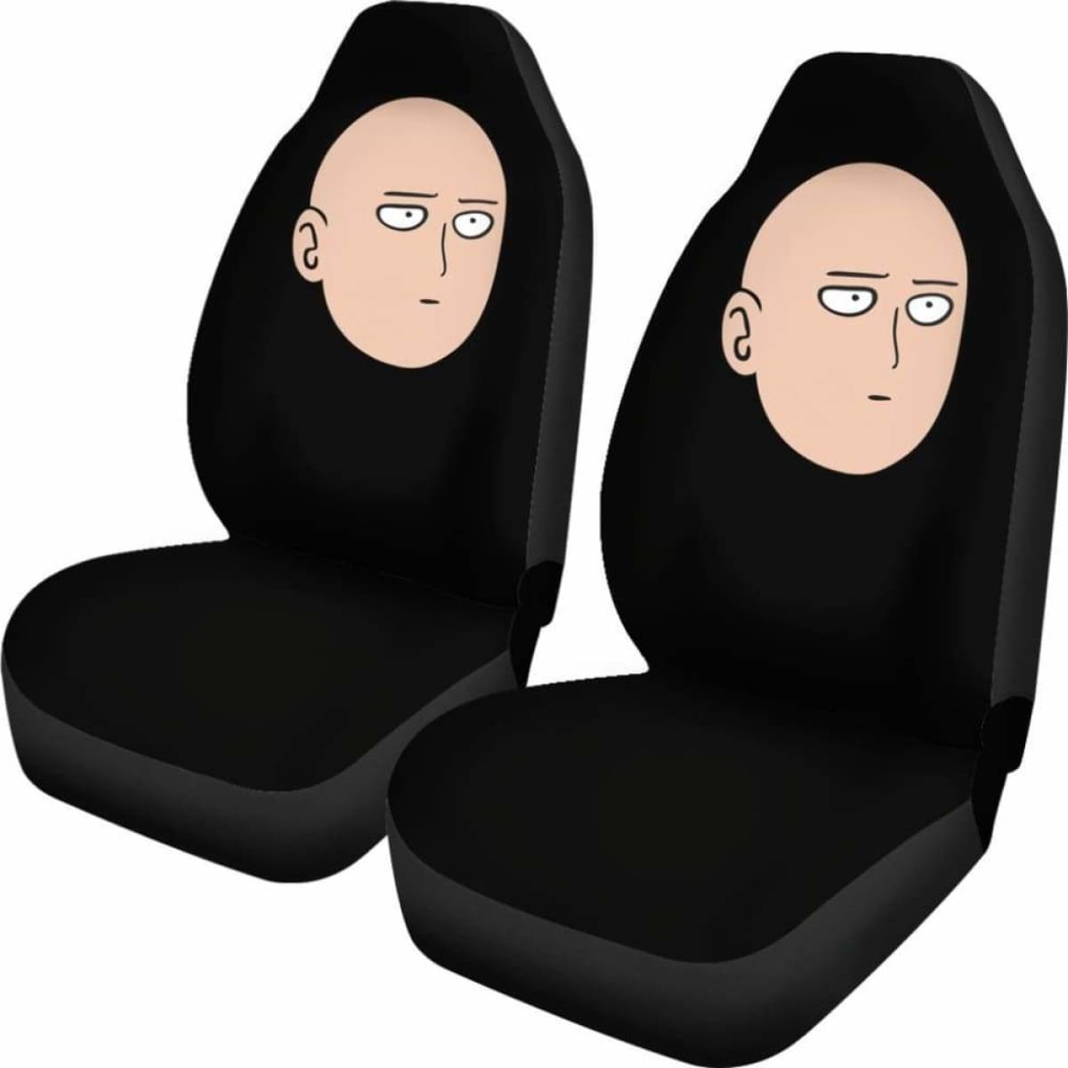 One Punch Man Head Seat Covers 101719 Universal Fit