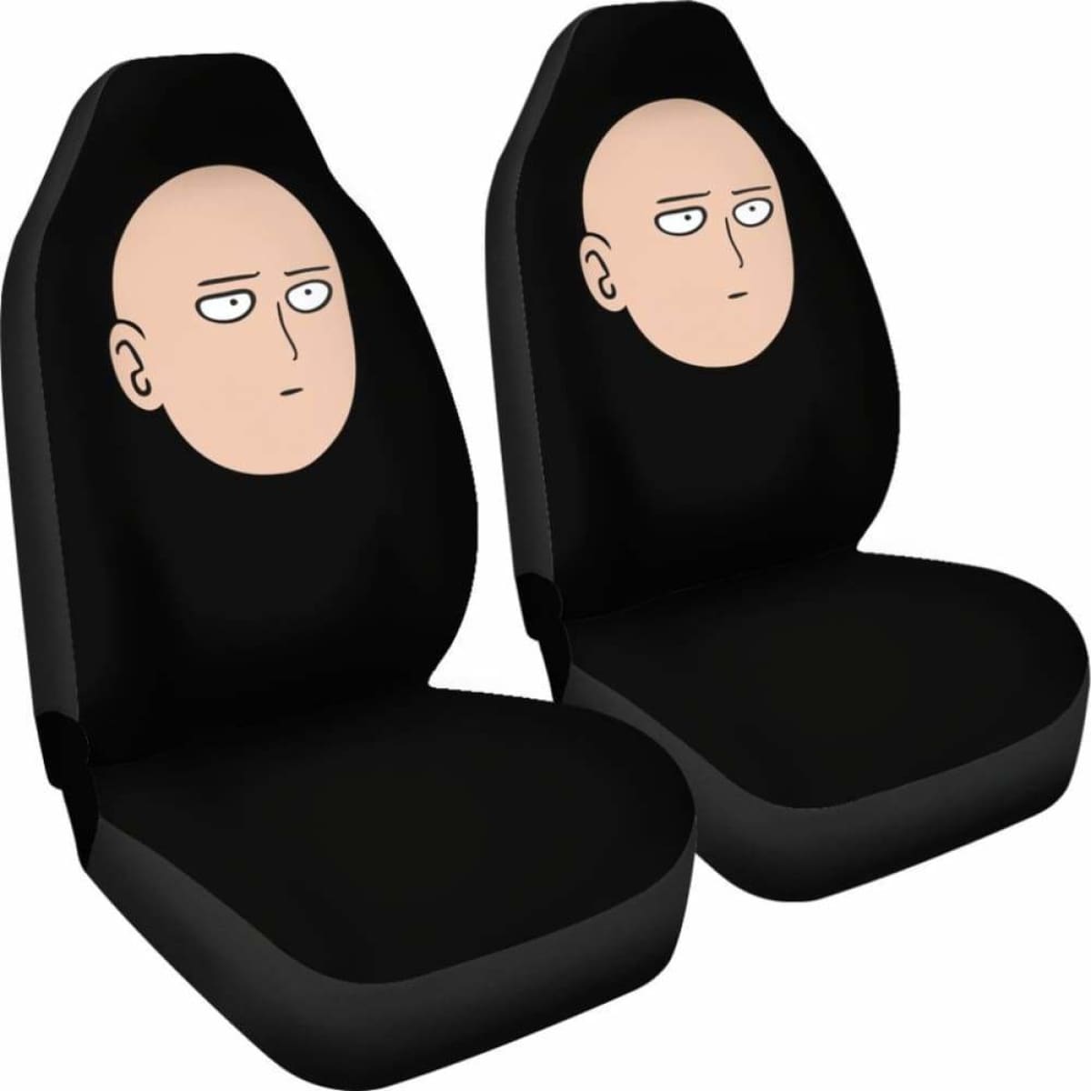 One Punch Man Head Seat Covers 101719 Universal Fit