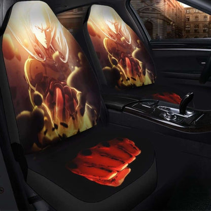 One Punch Man Saitama Seat Covers 101719 Universal Fit