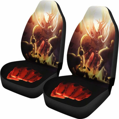 One Punch Man Saitama Seat Covers 101719 Universal Fit