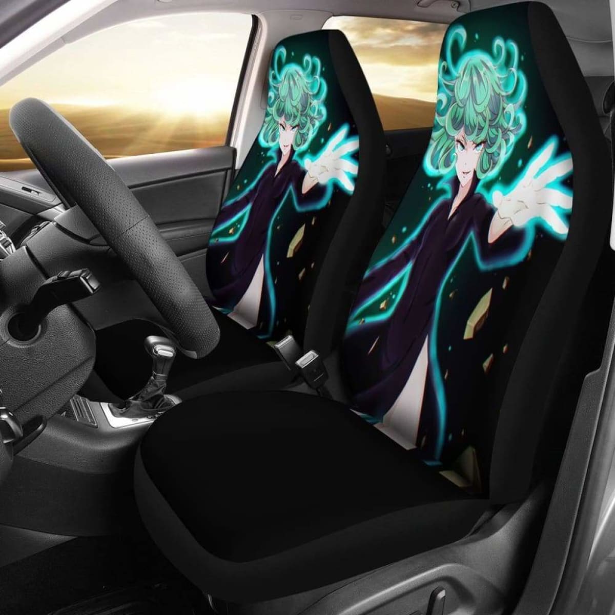 One Punch Man Tatsumaki Seat Covers 101719 Universal Fit