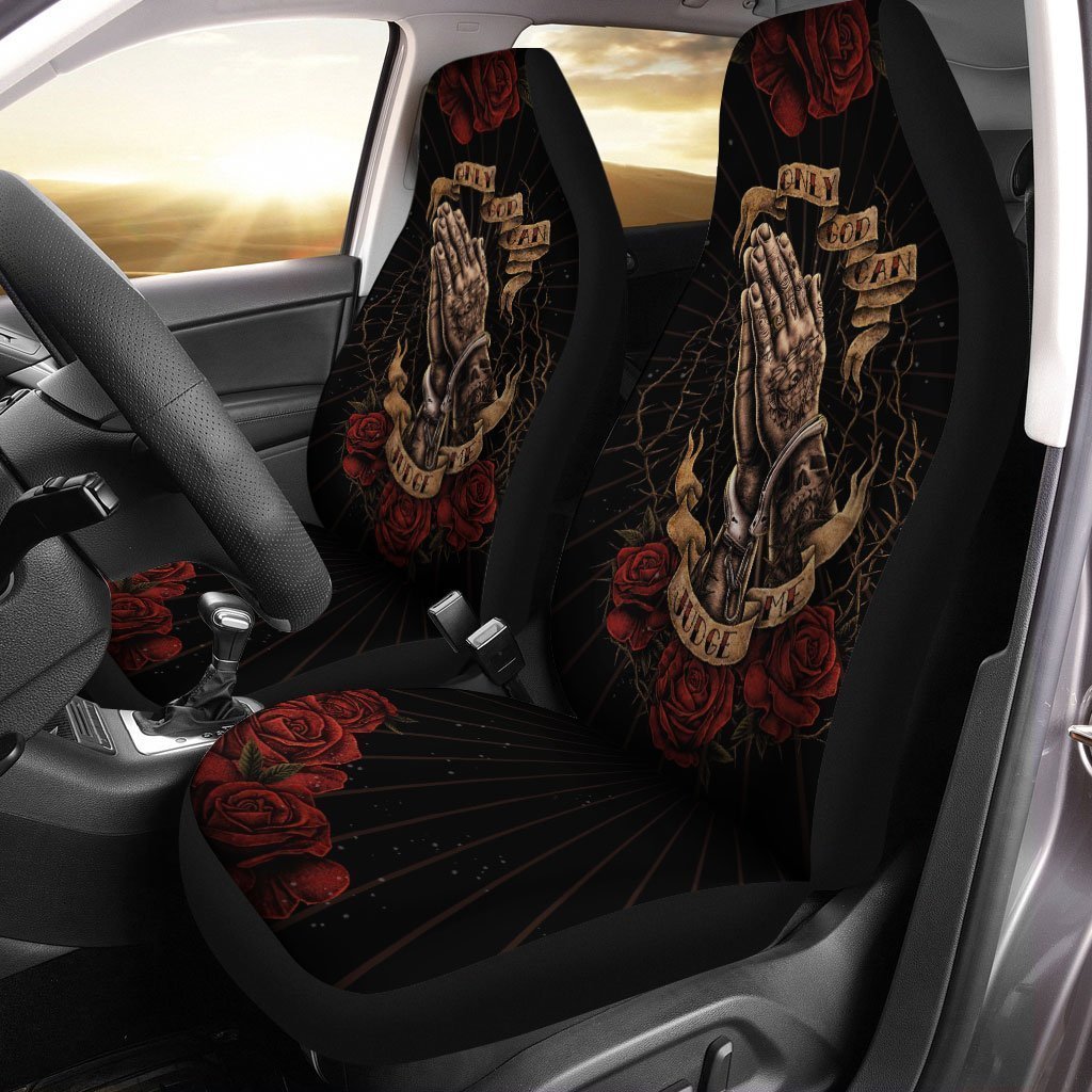 Only God Can Judge Me Car Seat Covers Custom Car Interior Accessories