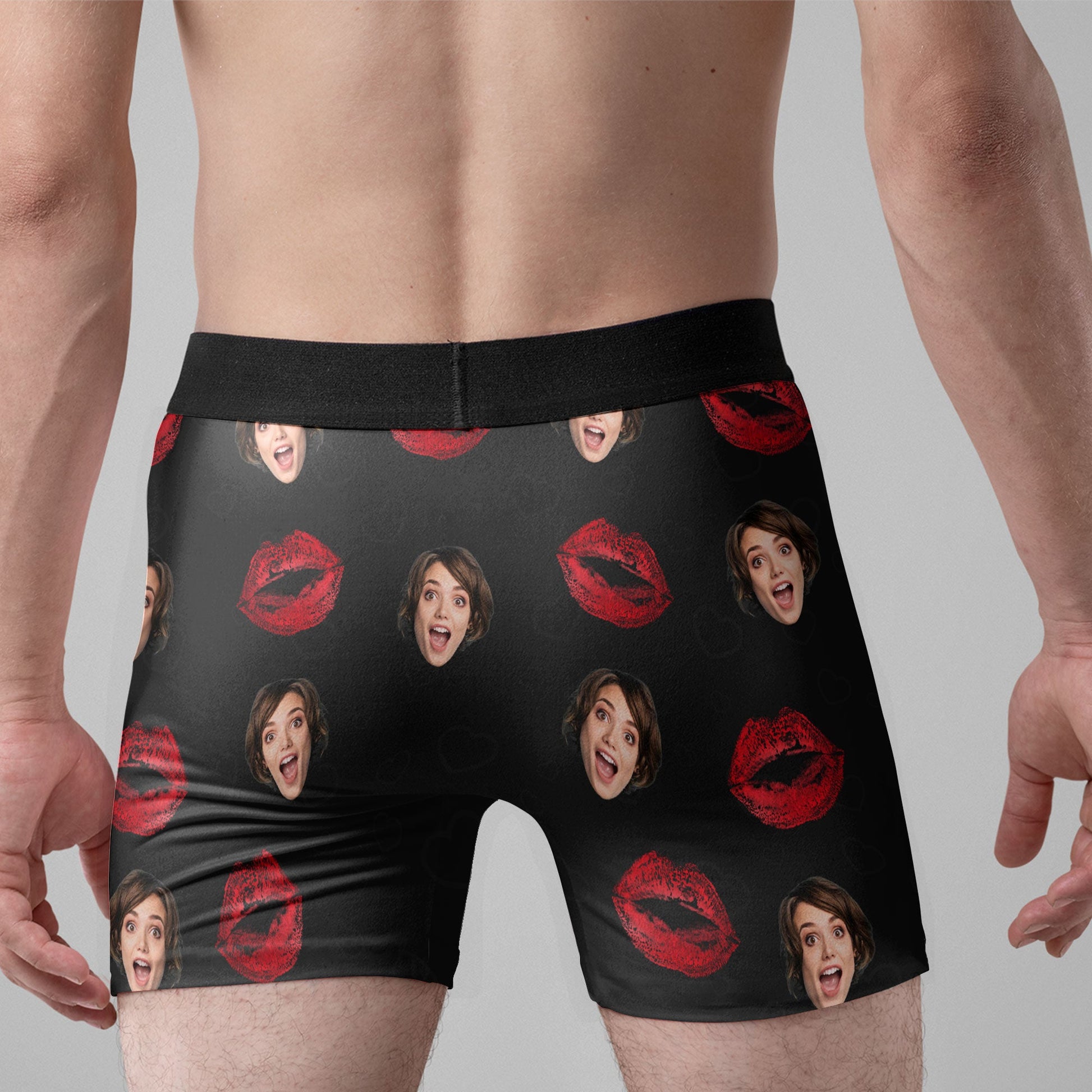 Only My Wife/Girlfriend Can Make My Willy Go Hard - Personalized Men's Boxer Briefs - Valentine's Day Gifts For Men, Husband, Him, Boyfriend