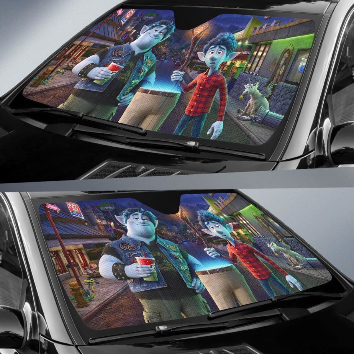 7 Onward Car Sun Shade Universal Fit 225311