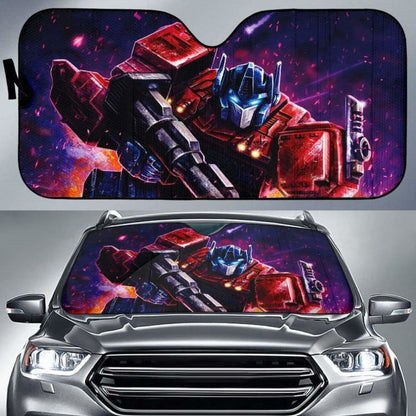 Optimus Prime Transformers Auto Sun Shades 918b Universal Fit