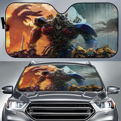 Optimus Prime Transformers Car Sun Shade Universal Fit 225311