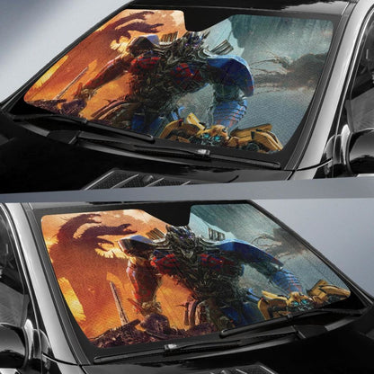 Optimus Prime Transformers Car Sun Shade Universal Fit 225311
