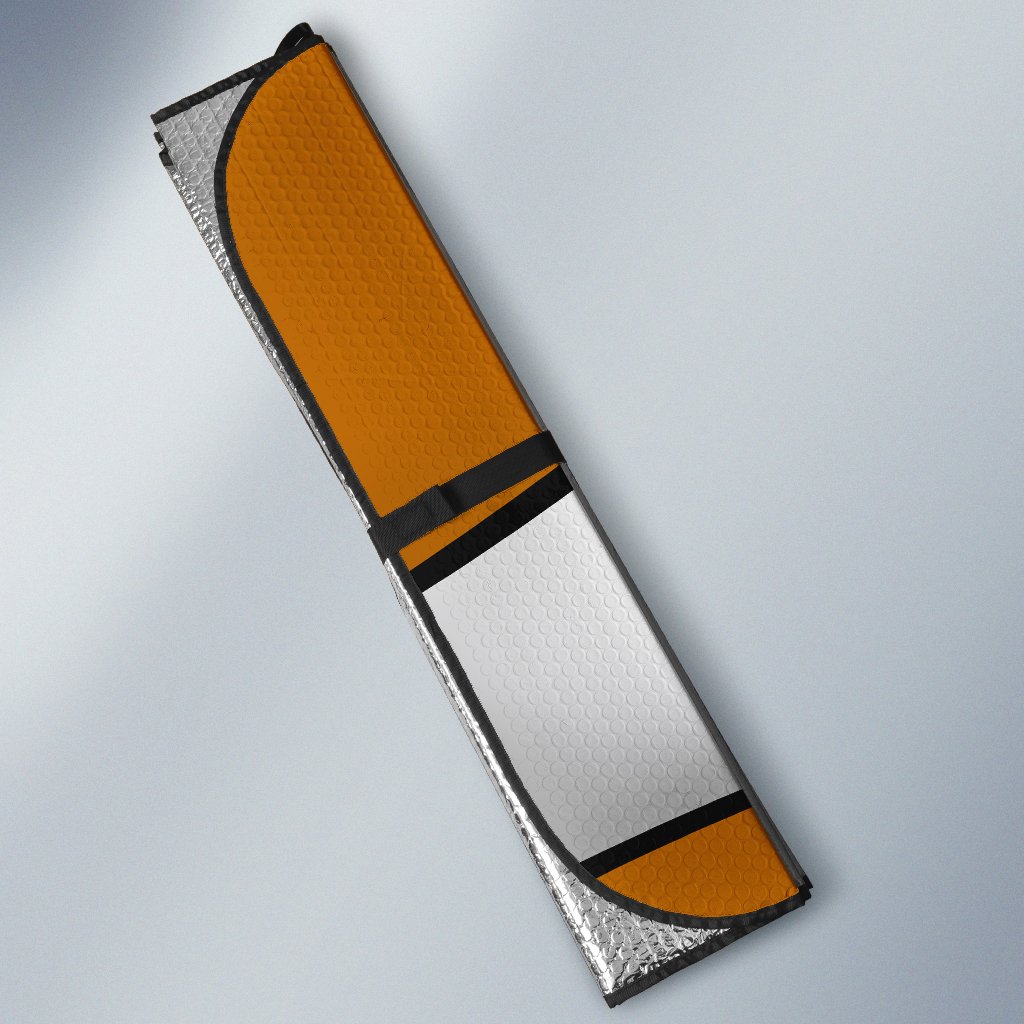 Orange Curious Car Eyes Sun Shade Custom Car Accessories Funny Gifts