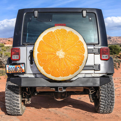 Orange Spare Tire Cover