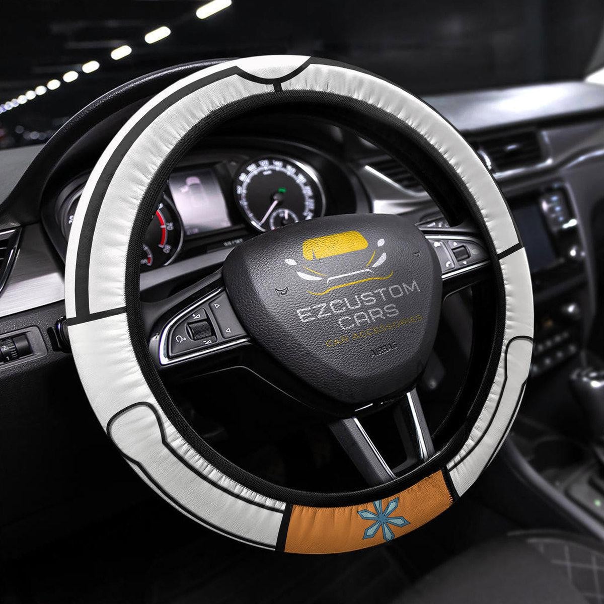 Orihime Inoue Anime Steering Wheel Cover Custom Anime Bleach Car Accessories