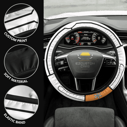 Orihime Inoue Anime Steering Wheel Cover Custom Anime Bleach Car Accessories