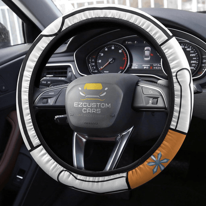 Orihime Inoue Anime Steering Wheel Cover Custom Anime Bleach Car Accessories