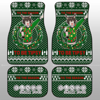 Osamu Dazai Car Floor Mats Custom Car Accessories