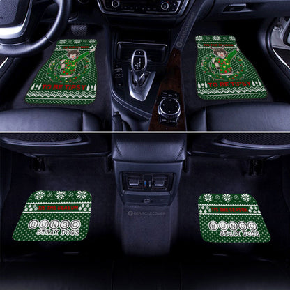 Osamu Dazai Car Floor Mats Custom Car Accessories