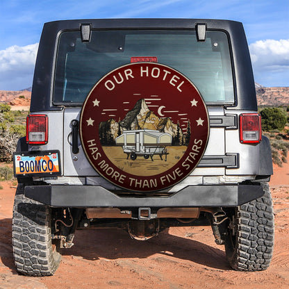 Our Hotel Has More Than Five Stars Jeep Car Spare Tire Cover