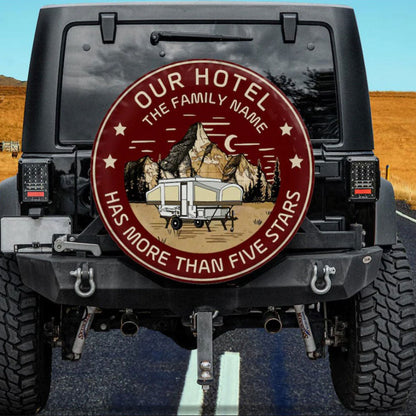 Our Hotel Has More Than Five Stars Jeep Car Spare Tire Cover