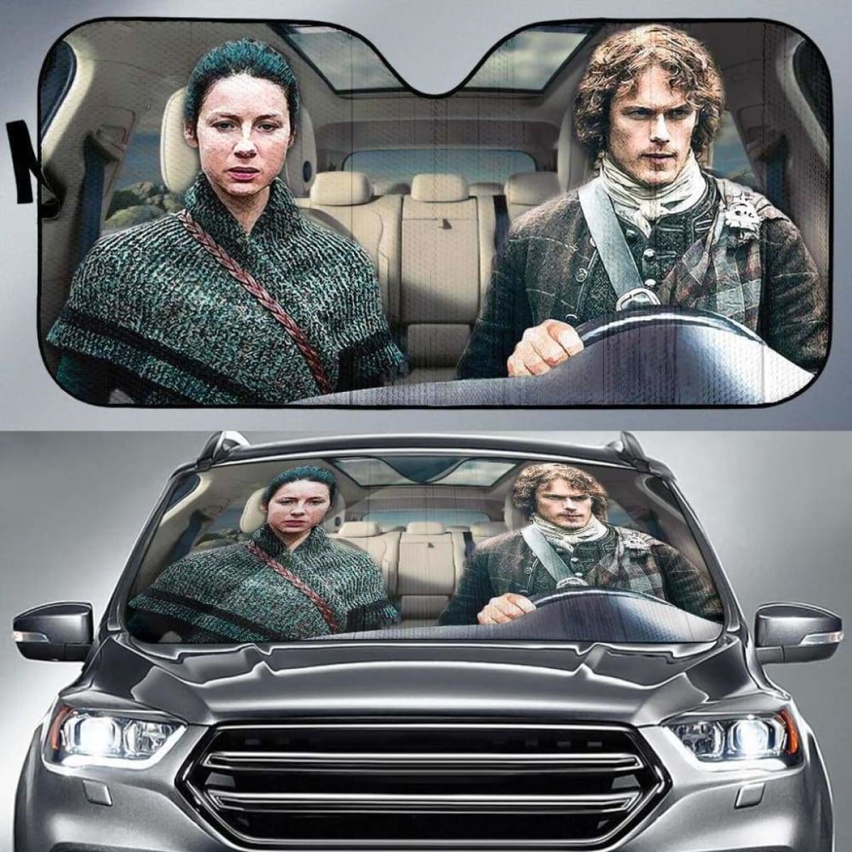 Outlander Auto Sun Shades 918b Universal Fit