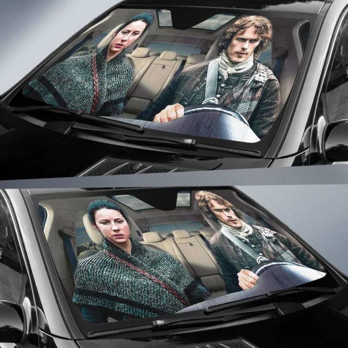 Outlander Auto Sun Shades 918b Universal Fit