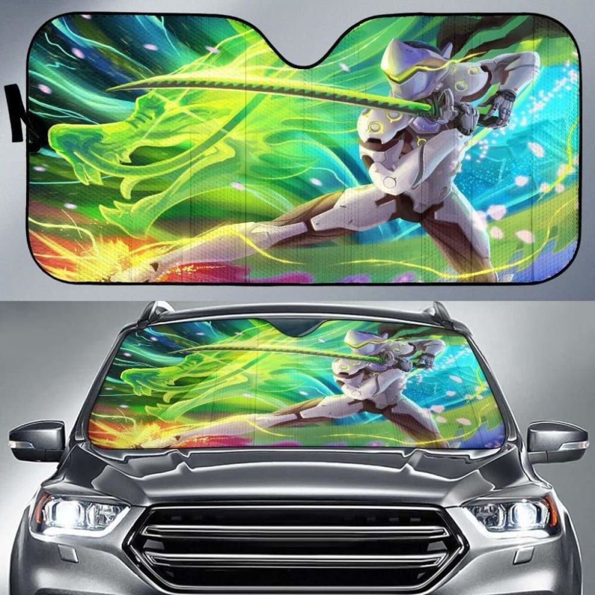 Overwatch 4k Car Sun Shade 918b Universal Fit