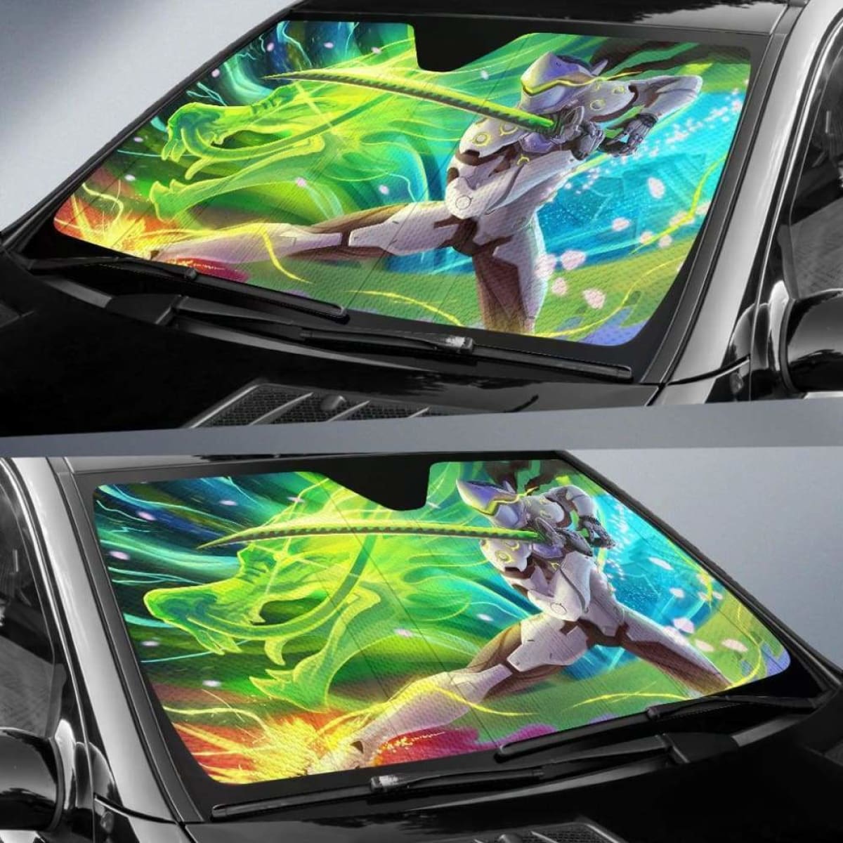 Overwatch 4k Car Sun Shade 918b Universal Fit