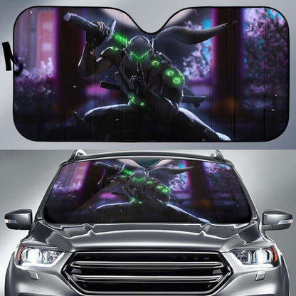 Overwatch Game Auto Sun Shade 918b Universal Fit