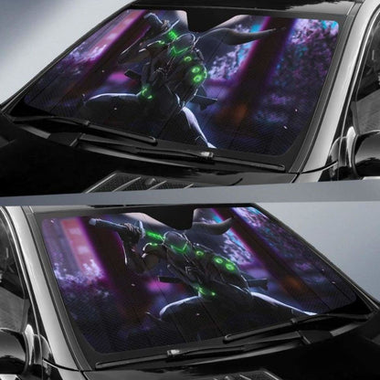 Overwatch Game Auto Sun Shade 918b Universal Fit