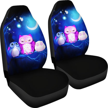 Owl Cute Night Car Seat Cover