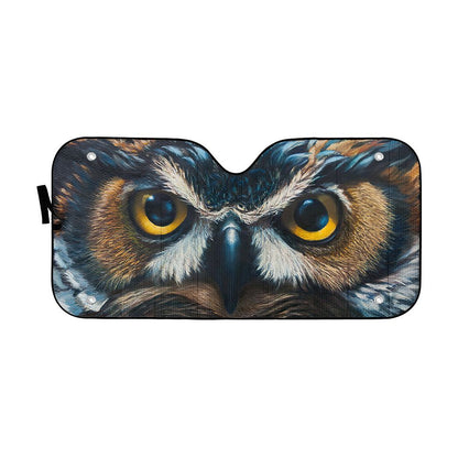 Gearhuman 3D Owl Eyes Car Sunshade