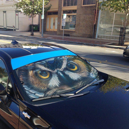 Gearhuman 3D Owl Eyes Car Sunshade