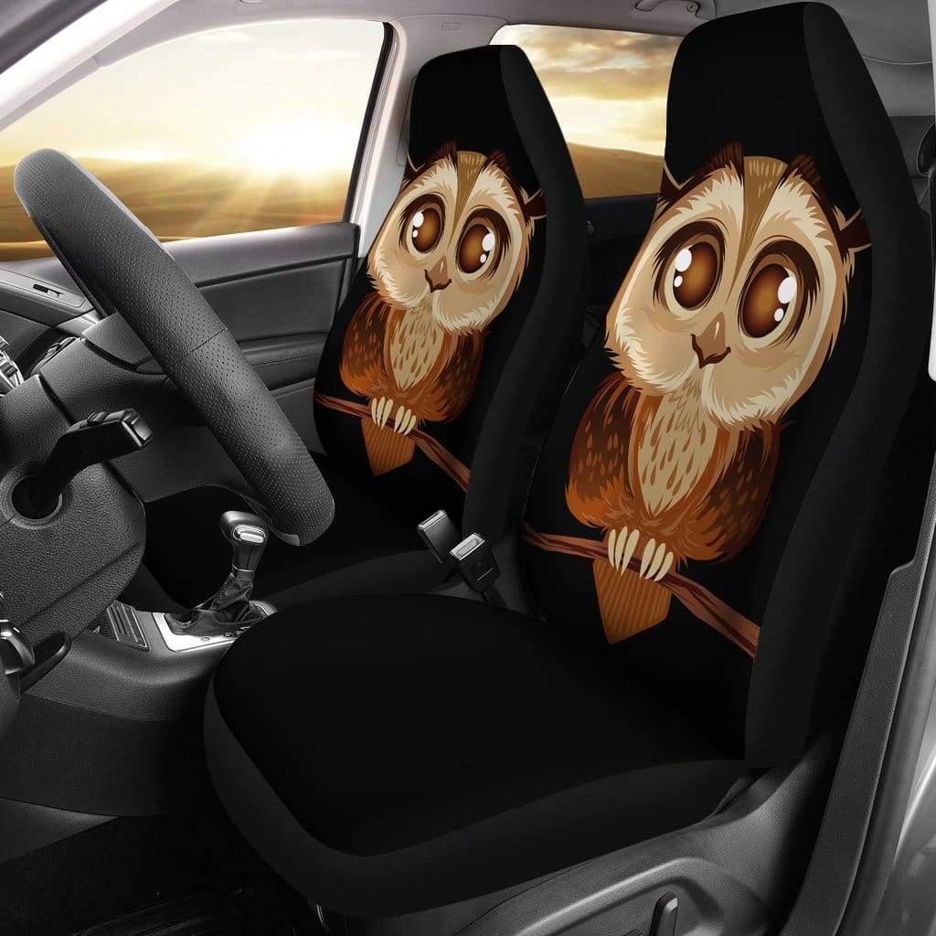 Owl Premium Custom Car Seat Covers 1 Car Decor Car Protector
