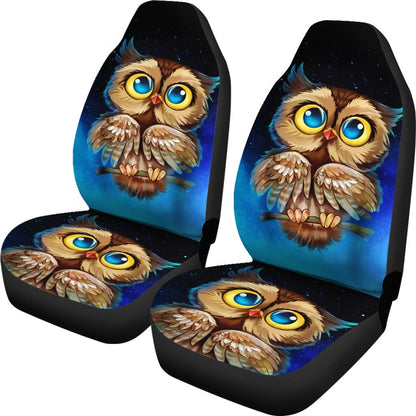Owl Premium Custom Car Seat Covers 6 Car Decor Car Protector