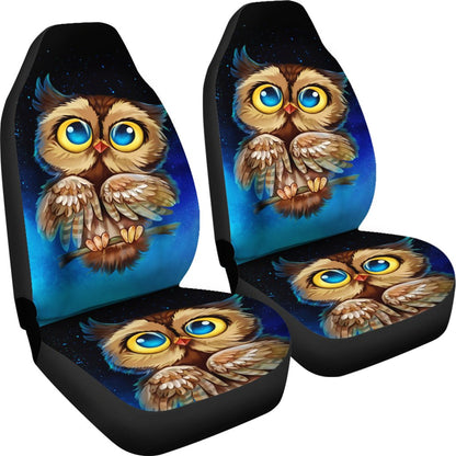Owl Premium Custom Car Seat Covers 6 Car Decor Car Protector