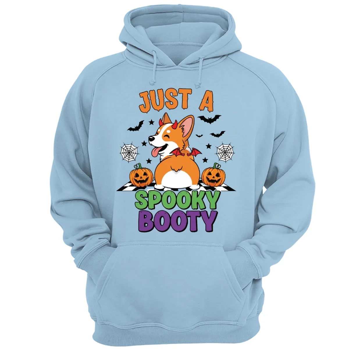 Just a Spooky Booty Corgi Halloween T-Shirt – Funny Dog Lover Tee
