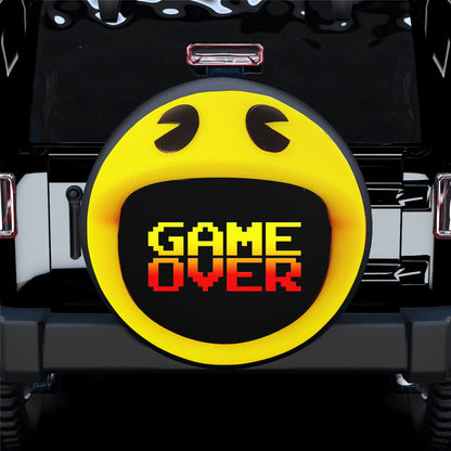 Pacman Game Over Spare Tire Cover