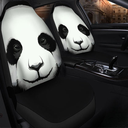 Panda 3D Car Seat Covers