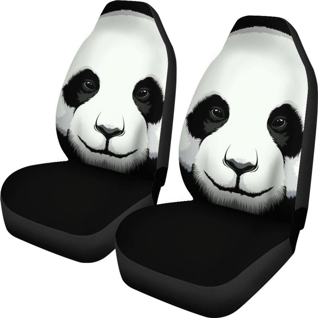 Panda 3D Car Seat Covers