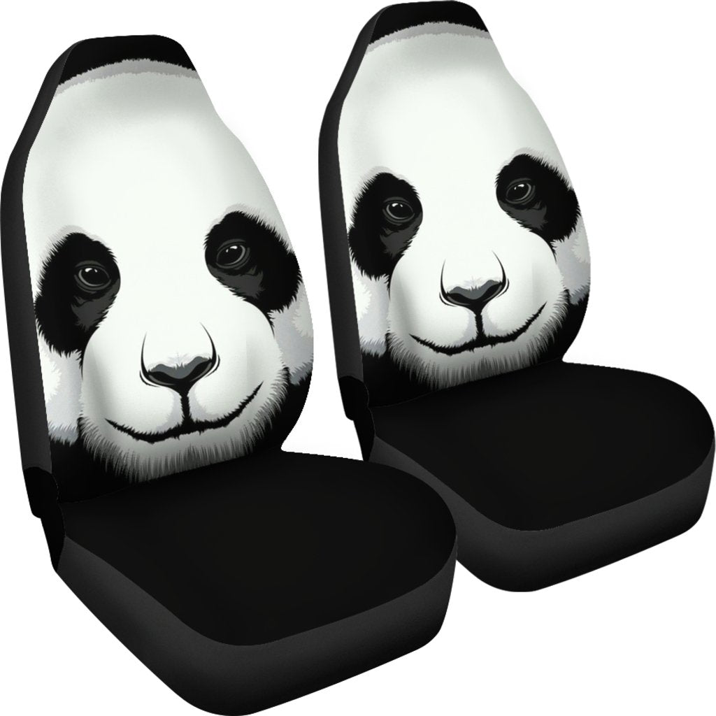 Panda 3D Car Seat Covers